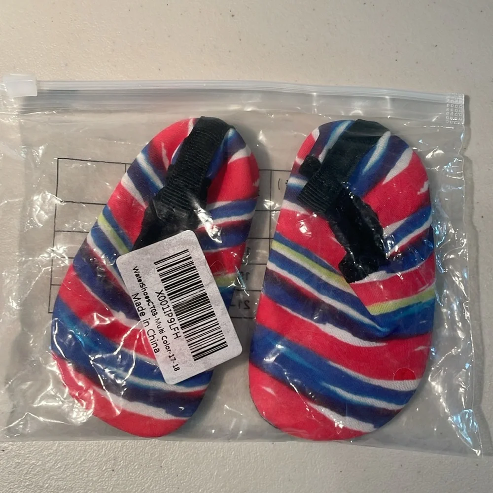 NWT Water Shoes Multicolored 6-12 months